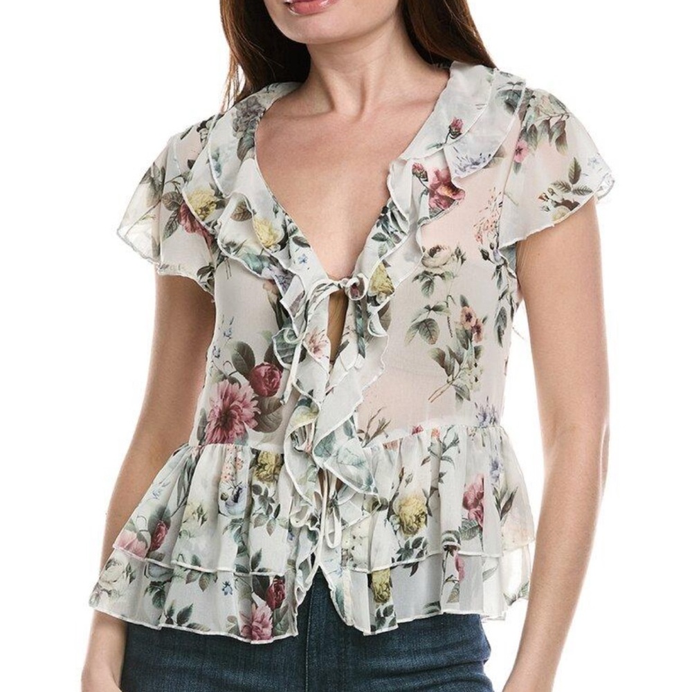 PHILOSOPHY SHEER BLOUSE